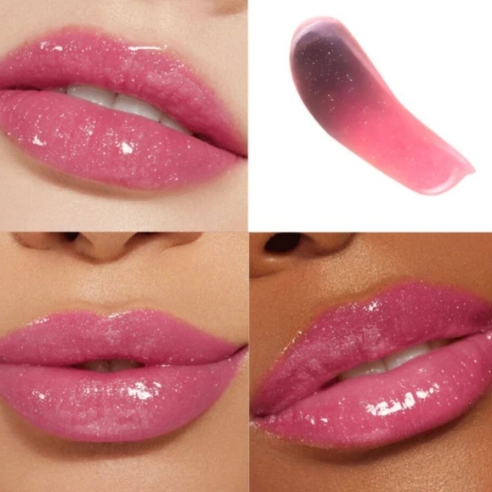 CLEARANCE! RealHer Magic Transforming Black To Pink Watery Lip Stain, .12oz, New - Picture 2 of 3